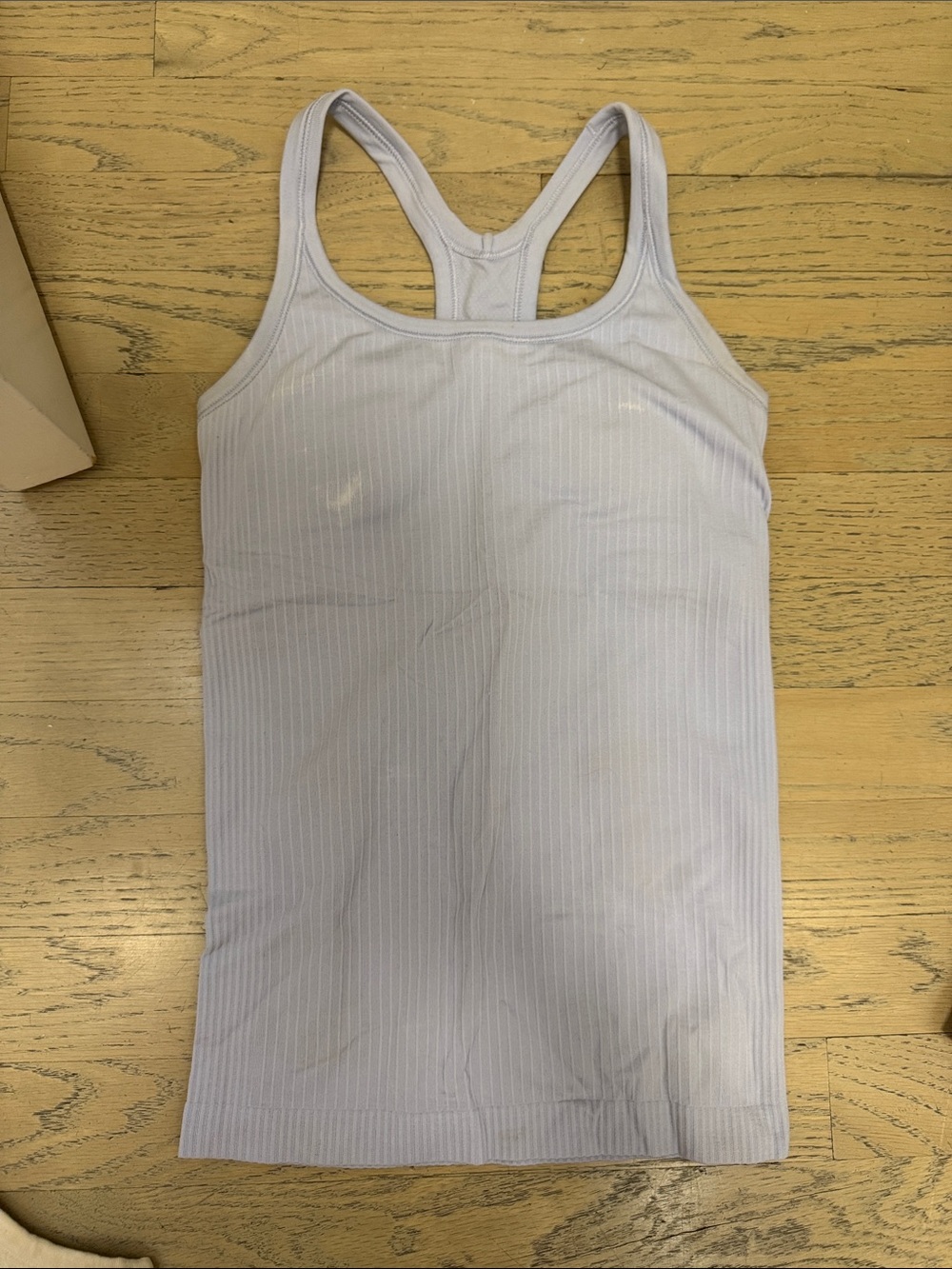 Lululemon Lavender Ribbed Racerback Tank